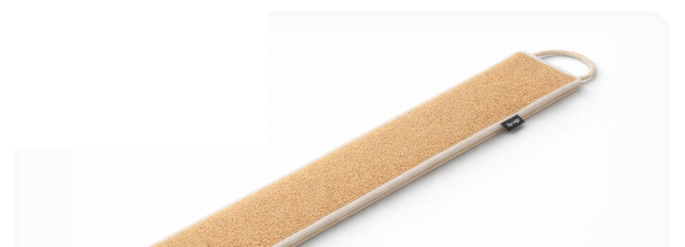 Spongé Dual-Sided Back Sponge, loofah side